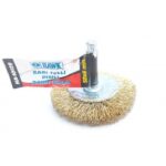 Hawk HA10129 Pimli Sarı Tel Daire Fırça - 50x6 mm