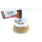 Hawk HA10145 Pimli Sarı Tel Çanak Fırça - 50 mm