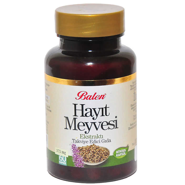 Hayıt Meyvesi 60 Kapsül - Balen Hayıt Meyvesi 60 - Görsel 1