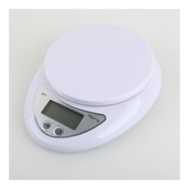 hazneli-di-2119-1.jpg Hazneli Lcd Ekran Hassas Ölçüm Sensörlü 5 Kg Kapasite Dijital Mutfak Terazisi Tartısı - Görsel 1