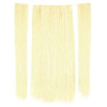 Fiber Sen Düz Yarım Ay + 2 Yan Çıt Çıt / Platin - Görsel 2