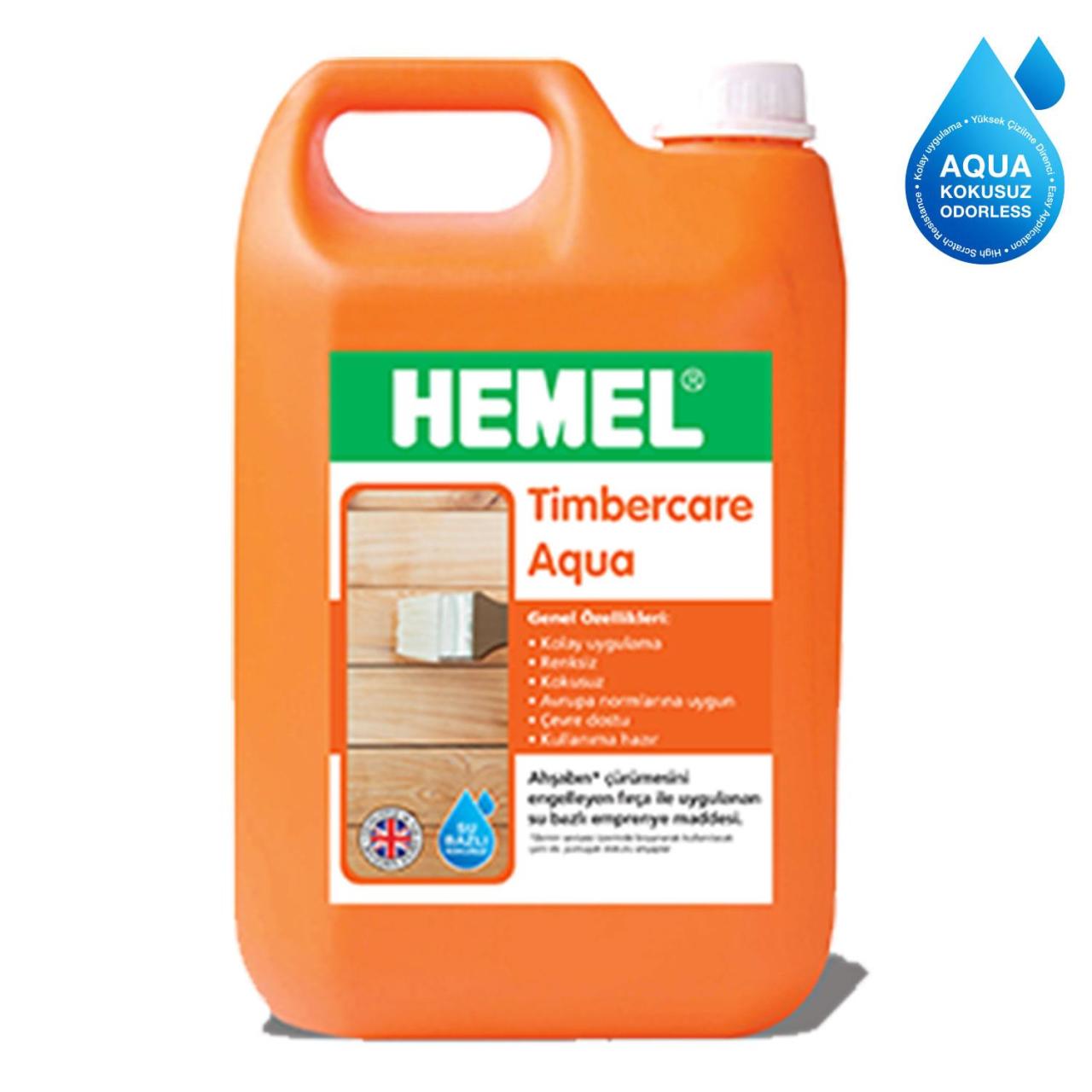 hemel-timbercare-aqua-emprenye-5-litre-seffaf-19140.jpg Hemel Timbercare Aqua Emprenye 5 Litre Şeffaf - Görsel 1