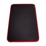 Kum Toplayıcı Fonksiyonel Kedi Paspası Altıgen 50-75 cm Kırmızı - Görsel 5