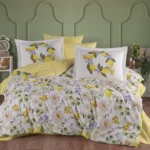 Çift Kişilik Poplin Nev Lemonty Sarı