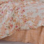 Çift Kişilik Poplin Nev Lily Somon - Görsel 3
