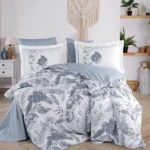 Çift Kişilik Poplin Nev  Denim