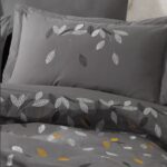 Çift Kişilik Poplin Premium Nakışlı Nev Lidia Gri - Görsel 3