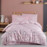 Tek Kişilik Poplin Nev Takımı Daisy Pembe