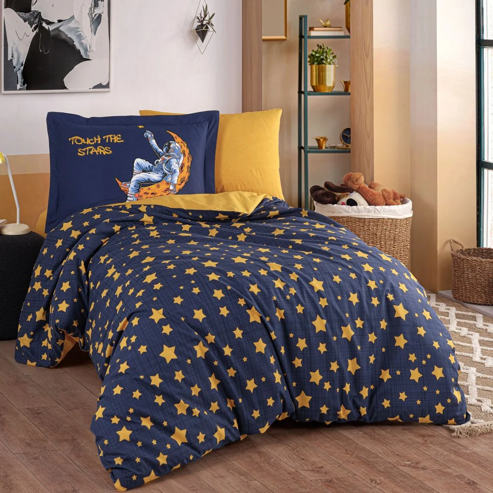 hobby-tek-kisilik-poplin-nevresim-takimi-prenses-yesil-16985.webp Tek Kişilik Poplin Nev Takımı Space Lacivert - Görsel 1