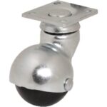 HTS 202 Küre Tablalı Mobilya Tekerleği - 40 mm - Görsel 2