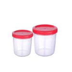 İçiçe Geçen 2 li saklama kabı  (250ve 400ml) - Görsel 2
