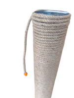 Kare Tabanlı Doğal Jut Kedi Tırmalama Tahtası 40 cm Karışık - Görsel 6