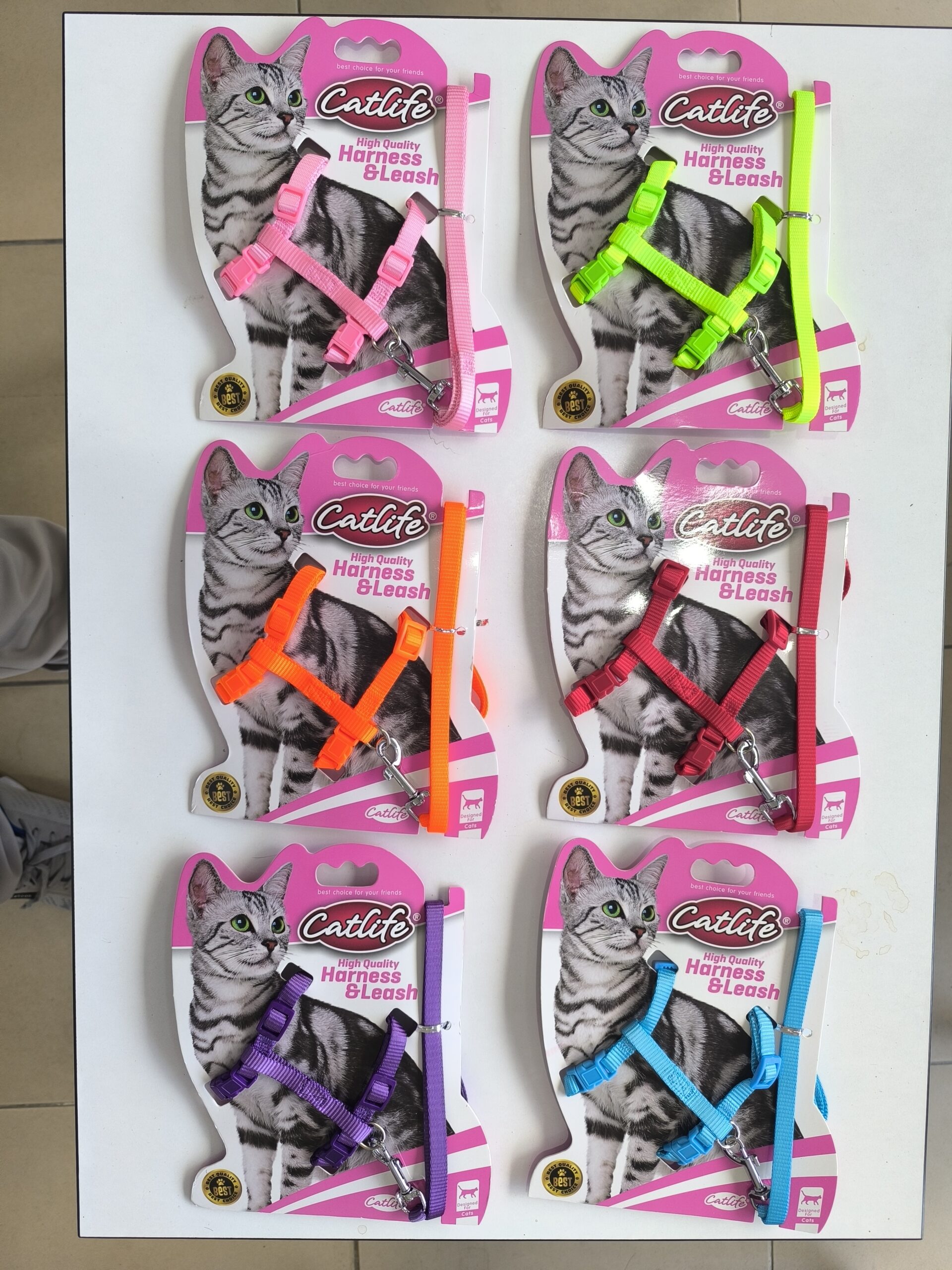 img-20250913-155945.jpg Catlife Kedi Göğüs Bel Tasması + Gezdirme İpi - Görsel 1