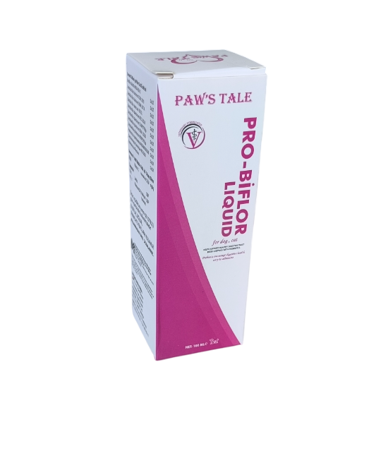 img-20250918-113854-photoroom-png.png Paws Tale Pro Biflor Liquid Kedi Köpek Probiyotik 100 ml - Görsel 1