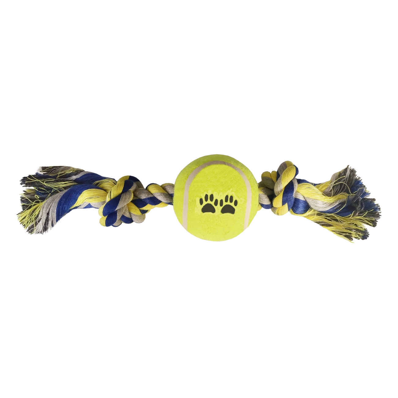 img20231223155828-jpg.jpg Tenis Toplu Kısa Düğümlü Köpek Diş İpi 7-26 cm Mavi - Görsel 1