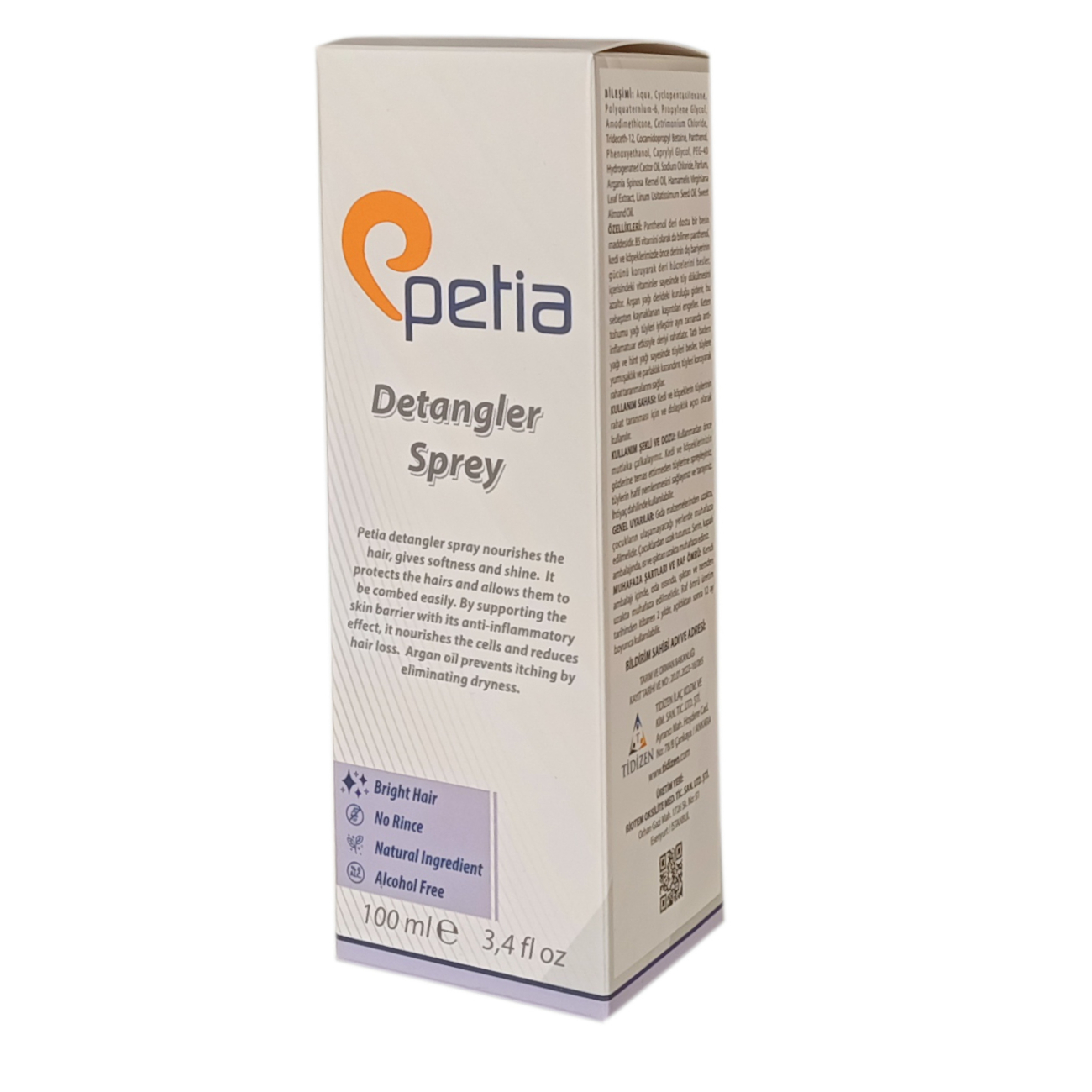 img20240124133436-jpg.jpg Petia Paw Detagler Sprey Doğal Kedi Köpek Kıtık Açıcı Spreyi 100 ml - Görsel 1