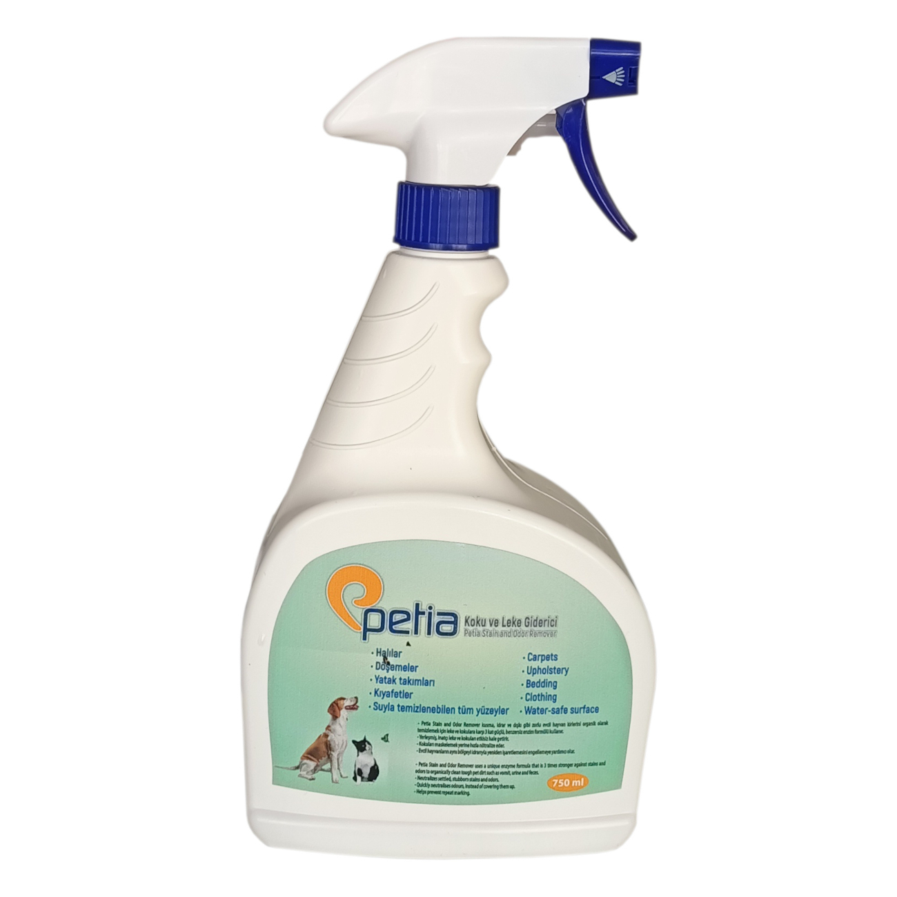 img20240124133746-jpg.jpg Petia Stain And Odor Remover Kedi Köpek Koku Ve Sprey 750 ml - Görsel 1