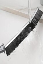 5 Adet İnce Kıl Fırça Banyo Mutfak Pencere Oluk Klozet Kenarı Kavisli Detay Temizleme Fırçası - Görsel 3