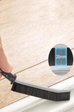 5 Adet İnce Kıl Fırça Banyo Mutfak Pencere Oluk Klozet Kenarı Kavisli Detay Temizleme Fırçası - Görsel 5