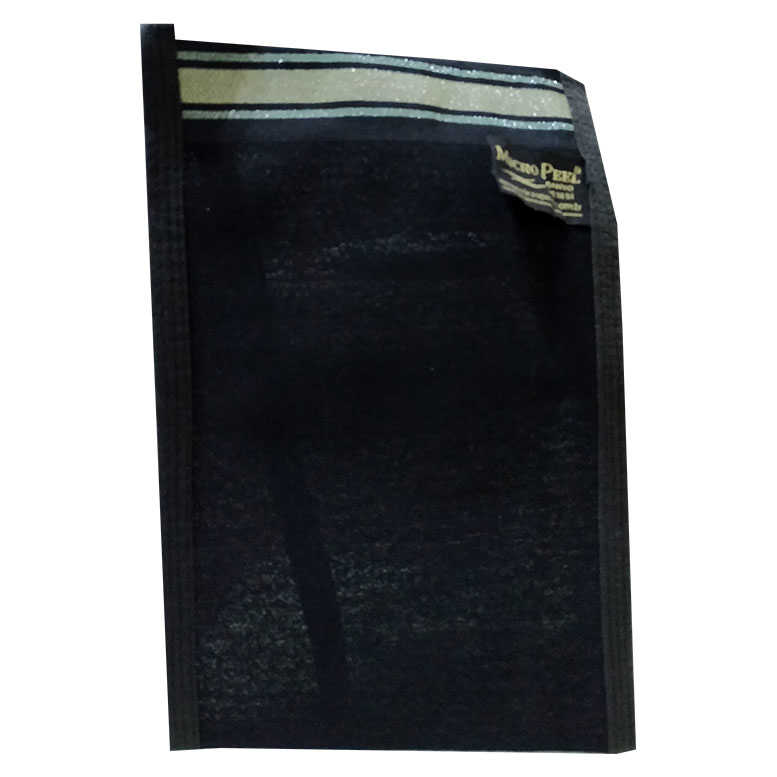 İpek Sırt ve Vücut Kesesi Siyah 17X26 - Micro Peel İpek Sırt ve Vücut Kesesi Siyah 17X26 - Görsel 1