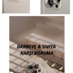 16 Pro Max Kamera Lens Koruyucu Naturel