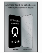 12 Mini 6D Anti Static Temperli Cam Ekran Koruyucu Kırılmaz Full Kaplama - Görsel 3