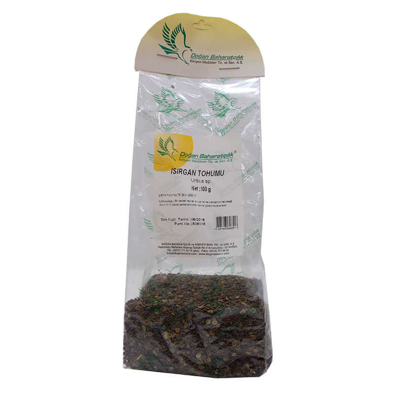 Isırgan Tohumu 100Gr Pkt - Doğan Baharat Isırgan Tohumu Doğal Tane 100 Gr Paket - Görsel 1