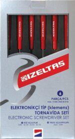 İzeltaş 4500 Elektronikçi TipTornavida Seti 6 Parça