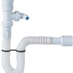 Japar Çatallı Lavabo Sifonu 50 mm
