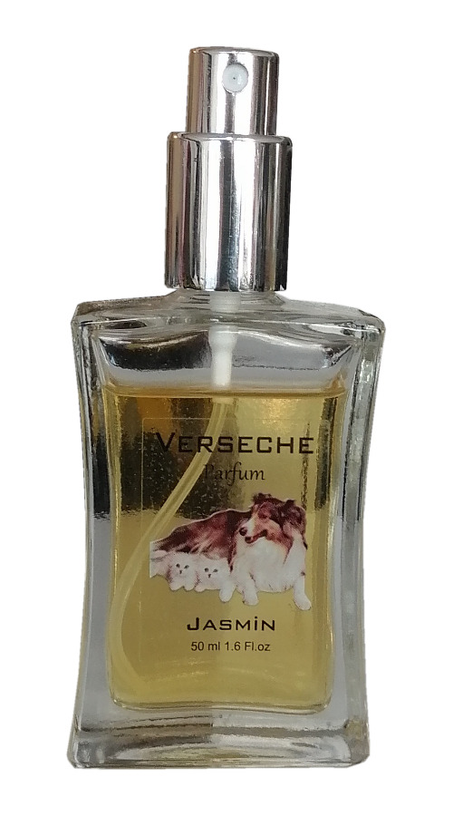 jasmin-jpg.jpg Verseche Jasmin Kedi Köpek Parfümü Cam Şişe 50 ml - Görsel 1