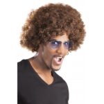 Kahve Renk Kıvırcık Afro Bonus Peruk - Görsel 2