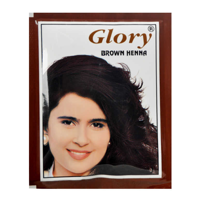 Kahverengi Hint Kınası 10Gr - Glory Kahverengi Hint Kınası (Brown Henna) 10 Gr Paket - Görsel 1