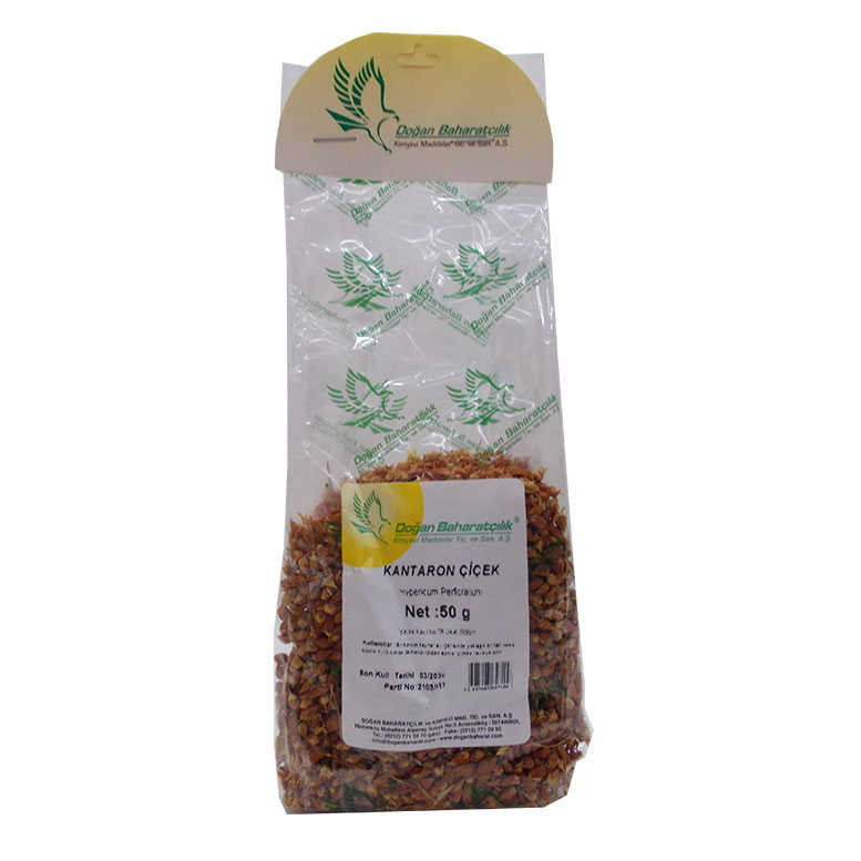 Kantaron Otu Çiçeği 50Gr Pkt - Doğan Baharat Kantaron Otu Çiçeği Doğal 50 Gr Paket - Görsel 1
