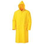 Kapşonlu Cepli Lüx Yağmurluk Sarı - Standart Beden 2XL - Görsel 2