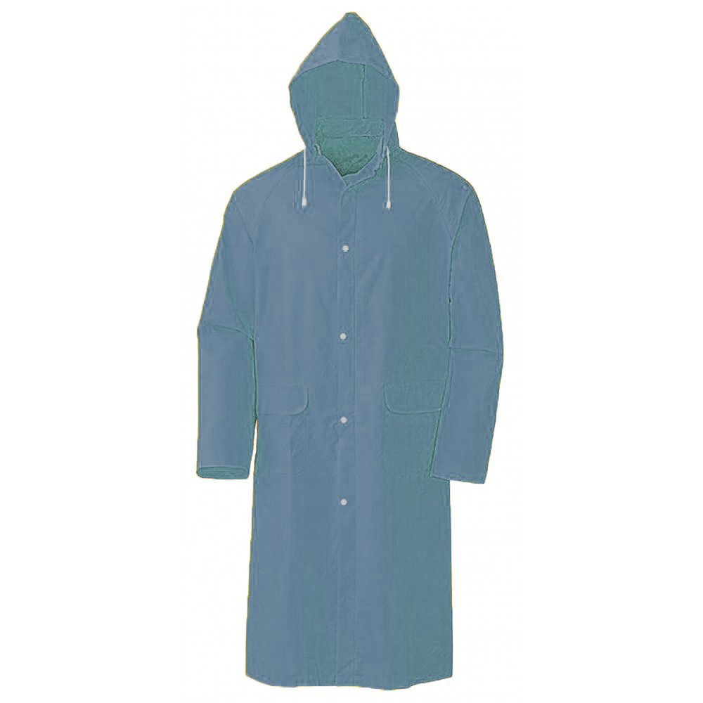 kapsonlu-5387-1.jpg Kapşonlu Cepli Lüx Yağmurluk Lacivert- Standart Beden 2XL - Görsel 1