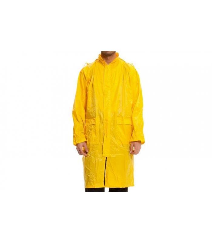 kapusonlu-sari-pvc-yagmurluk-xxl-39987.jpg Kapüşonlu Sarı PVC Yağmurluk - XXL - Görsel 1