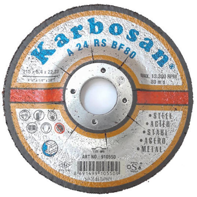 karbosan-metal-taslama-diski-115x6-4x22-23-41001.jpg Metal Taşlama Diski 115 x 6.4 x 22.23 mm - Görsel 1