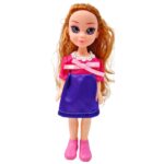 Karlar Ülkesi - Karlar Kraliçesi Bebek 25 cm - Esmer - 1 ADET