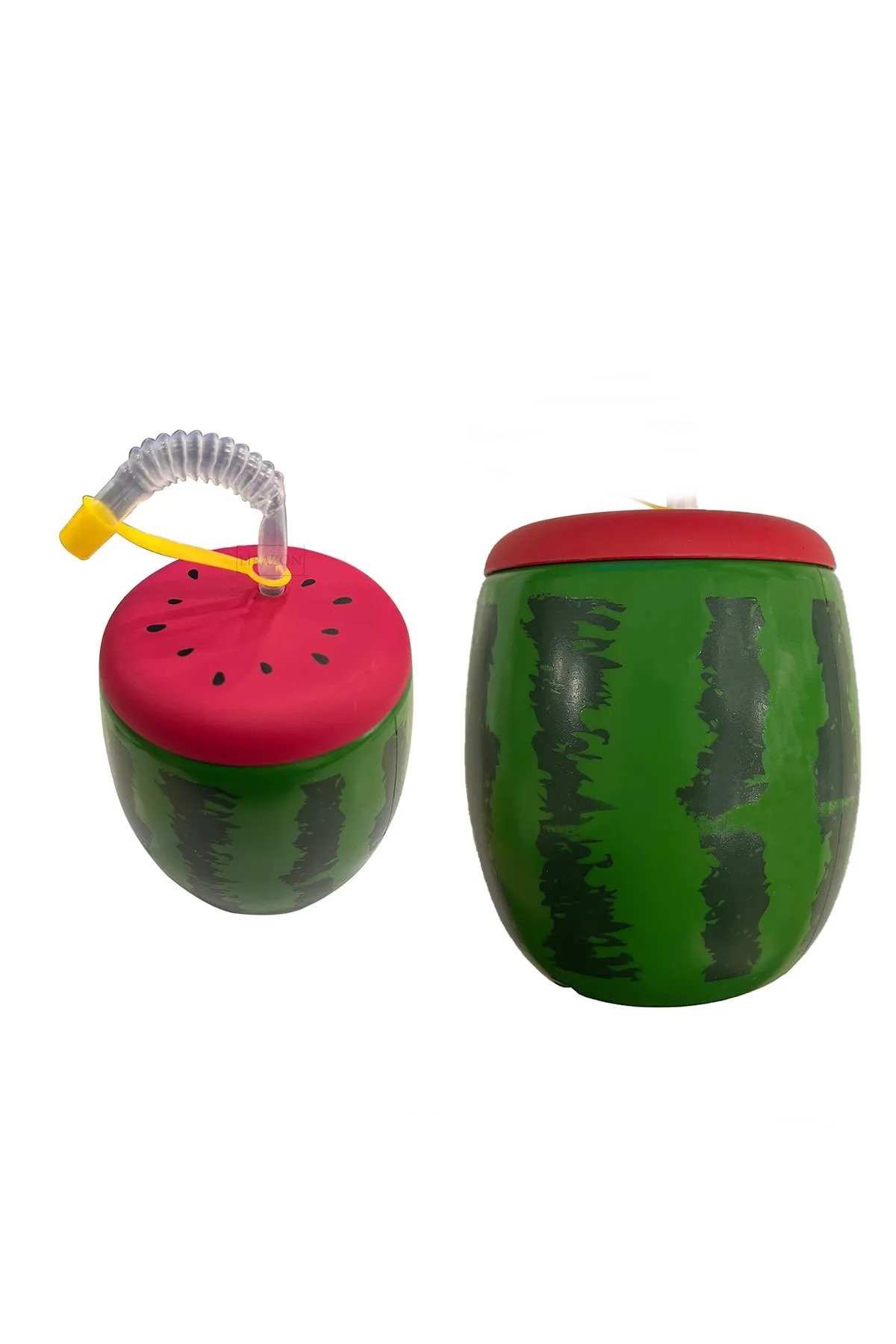 karpuz-tas-5568-1.jpg Karpuz Tasarımlı Pipetli Suluk 900 ML - Görsel 1
