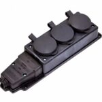 Kauçuk 220V Uzatma 3'lü Priz - Topraklı