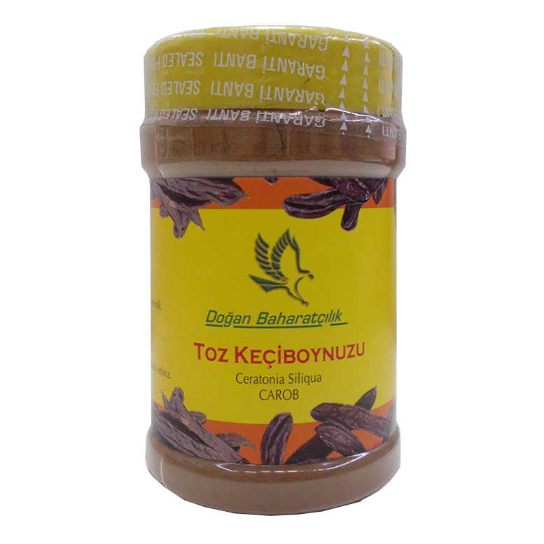 Keçiboynuzu Tozu - Harnup Tozu 150Gr - Doğan Baharat Keçiboynuzu Unu Harnup Unu Öğütülmüş Doğal Pet Şişe 150 Gr - Görsel 1