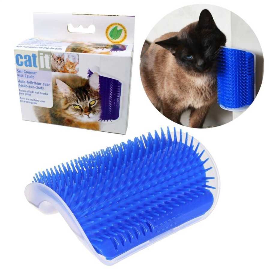 kedi-kas-2968-1.jpg Kedi Kaşıma - Kaşınma Aparatı Catit (Kedi Nanesi Hediyeli) - Görsel 1