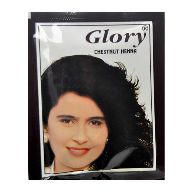 Kestane Hint Kınası 10Gr - Glory Kestane Hint Kınası (Chestnut Henna) 10 Gr Paket - Görsel 1