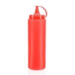 Ketçap Şişesi - 1000ML Dev Boy Kırmızı 3 Adet - Görsel 2