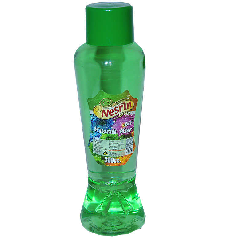 Kınalı Kar Kolonyası 300ML - Nesrin Kınalı Kar Kolonyası 60 Derece Pet Şişe 300 ML - Görsel 1