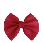 Keçe Papyonlu Kedi Köpek Tokası 4.5-5.5 cm Kırmızı ( 2 Adet ) - Görsel 3