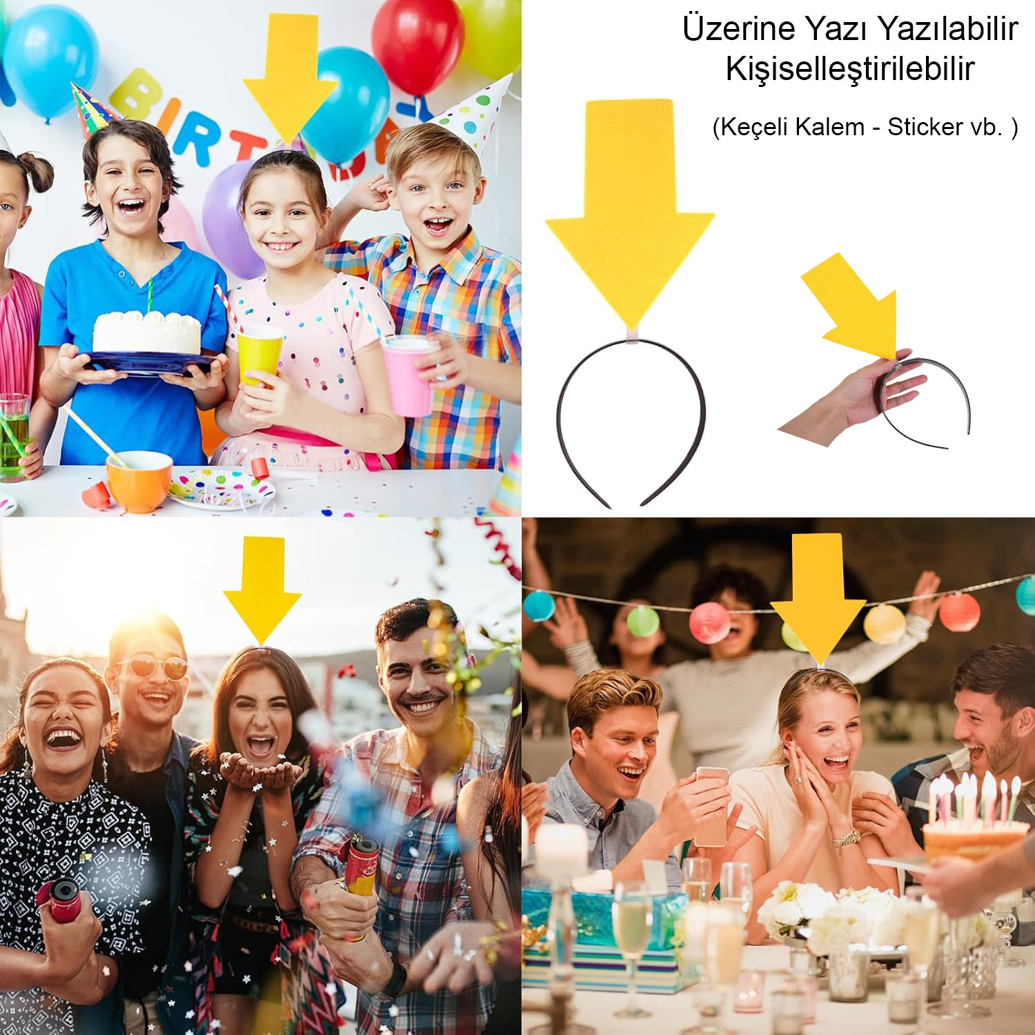 kisisellestirilebilir-ok-tac-uzerine-yazi-yazilabilen-parti-resim-5248.jpg Kişiselleştirilebilir Ok Taç Üzerine Yazı Yazılabilen Parti Tacı Sarı Renk - Görsel 1