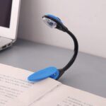 Okuma Işığı Led Booklight Kıskaçlı Pilli Model Led Işık - Görsel 2