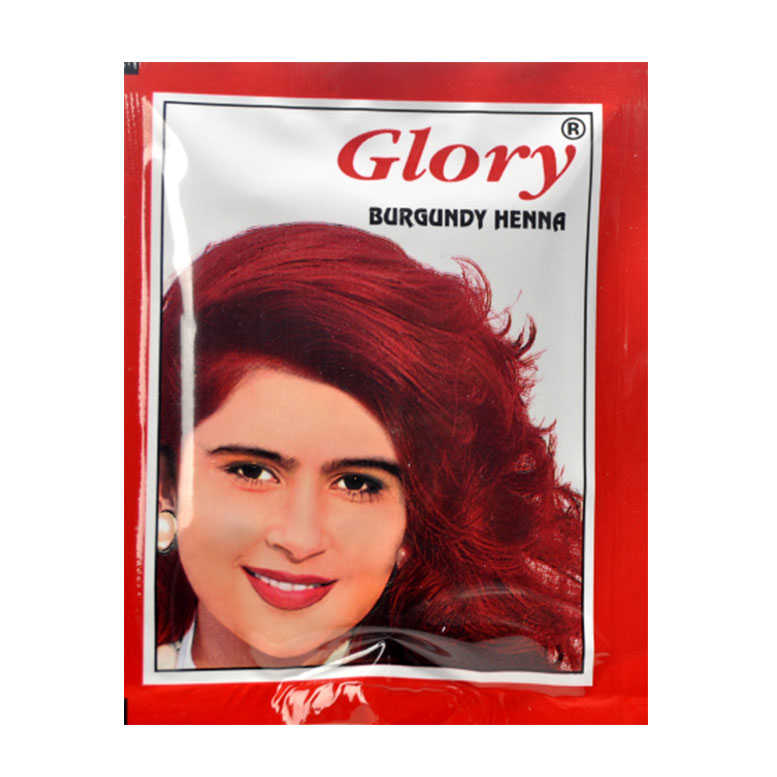 Kızıl Hint Kınası 10Gr - Glory Kızıl Hint Kınası (Burgundy Henna) 10 Gr Paket - Görsel 1