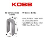 KBZ9022 22 mm 2500 Adet U Zımba Teli - Görsel 2